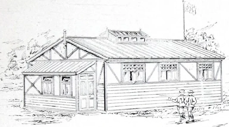 An illustration from Modern Timber and Steel Buildings, 1910, leaf 28