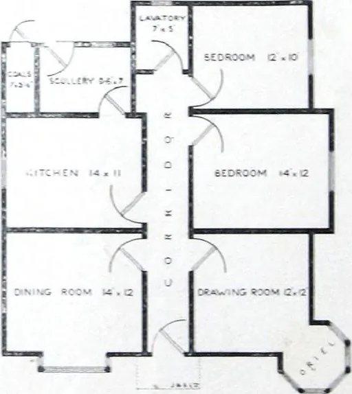 An illustration from Modern Timber and Steel Buildings, 1910, leaf 9