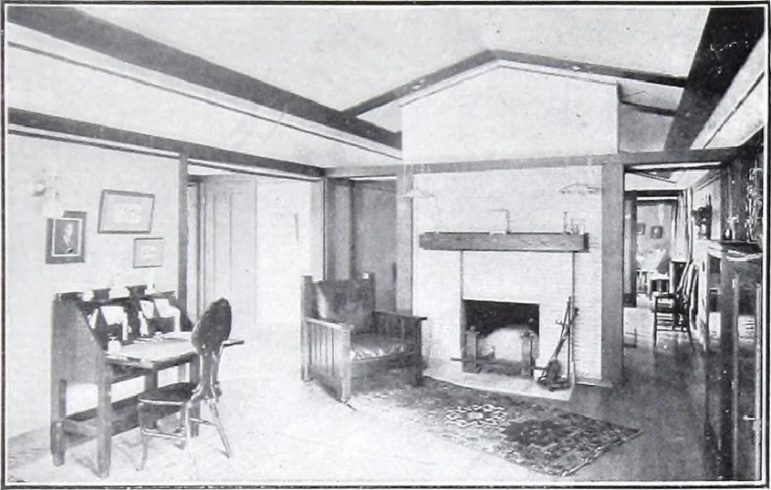 An illustration from Modern Wall Decoration : Practical Art Sense in Color, Harmony and Design, 1920, leaf 6