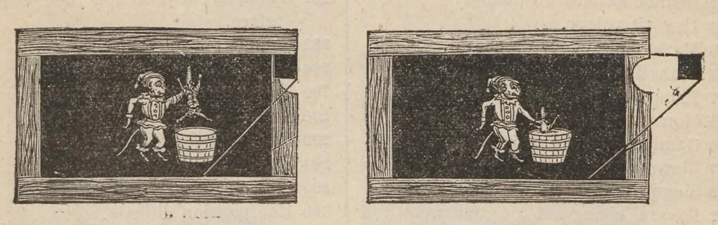An illustration from Tarif No. 39 Lanternes Magiques, 1880, leaf 12