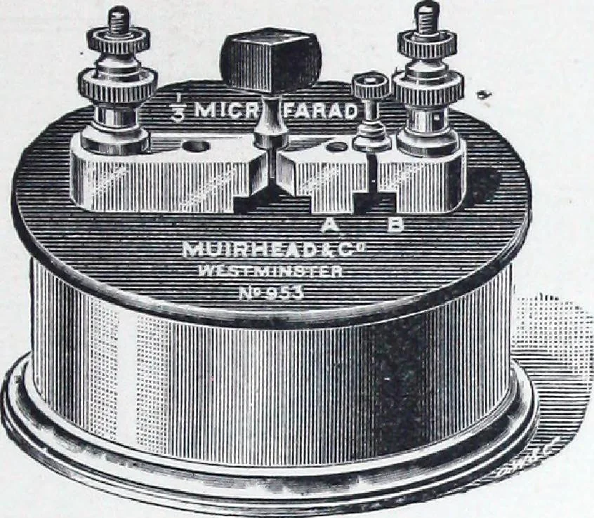 An illustration from Muirhead & Co., electrical engineers & contractors and manufacturers of electrical & telegraphic apparatus., 1893, leaf 20
