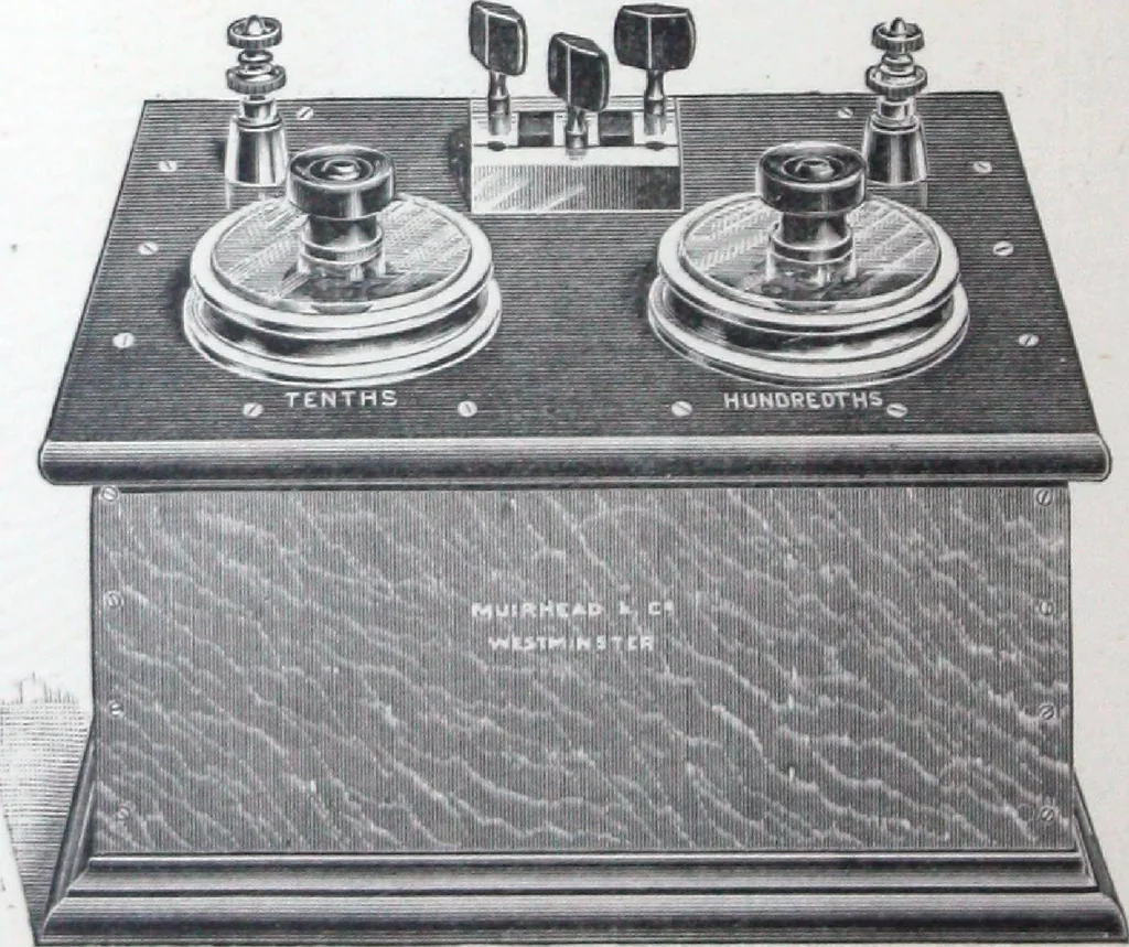 An illustration from Muirhead & Co., electrical engineers & contractors and manufacturers of electrical & telegraphic apparatus., 1893, leaf 21