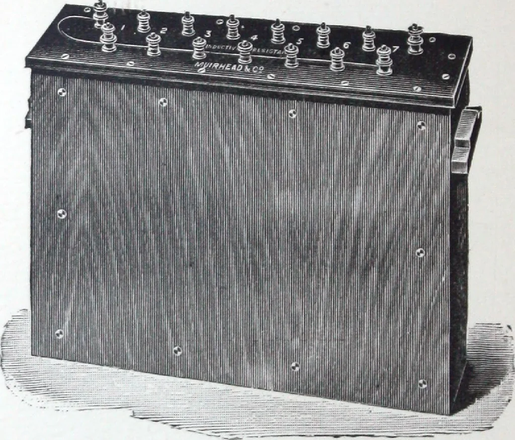An illustration from Muirhead & Co., electrical engineers & contractors and manufacturers of electrical & telegraphic apparatus., 1893, leaf 23