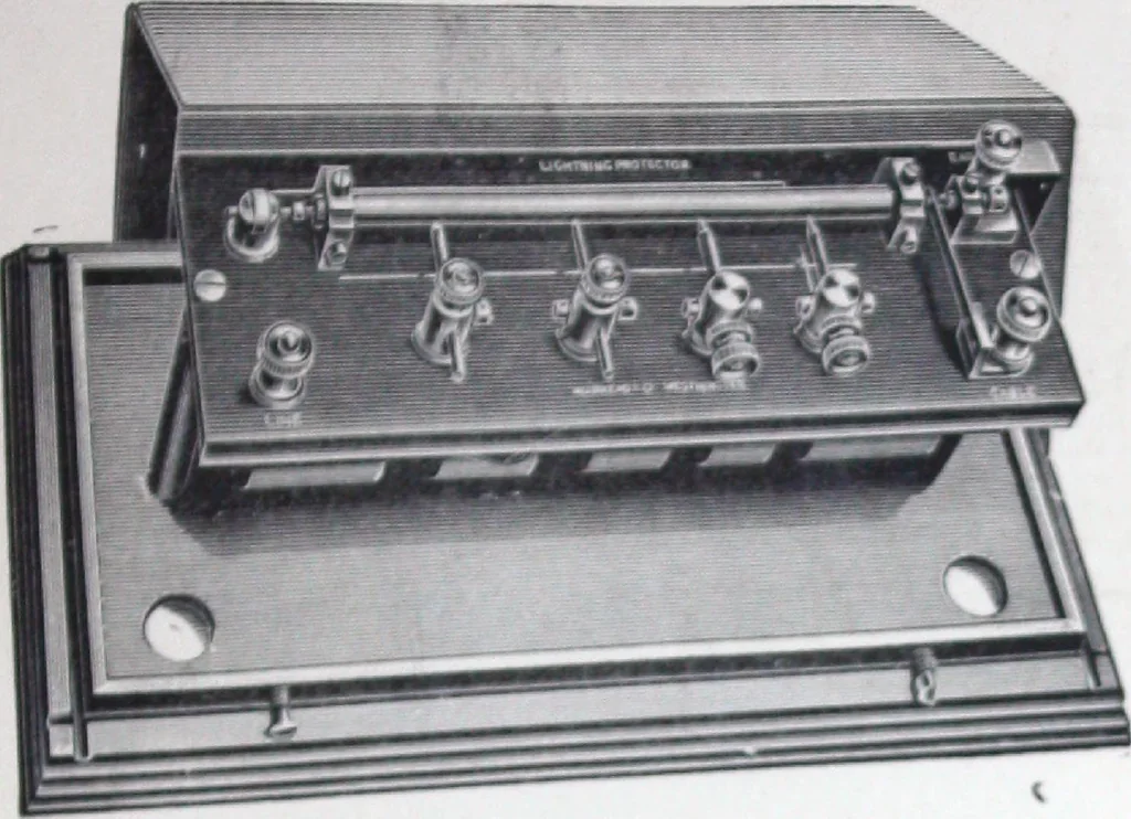 An illustration from Muirhead & Co., electrical engineers & contractors and manufacturers of electrical & telegraphic apparatus., 1893, leaf 32