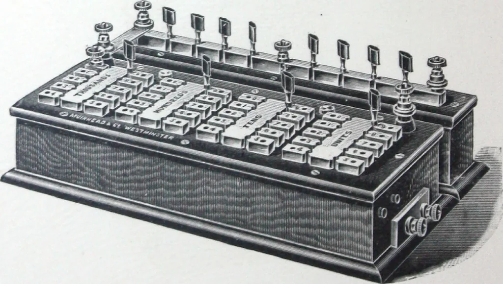 An illustration from Muirhead & Co., electrical engineers & contractors and manufacturers of electrical & telegraphic apparatus., 1893, leaf 35