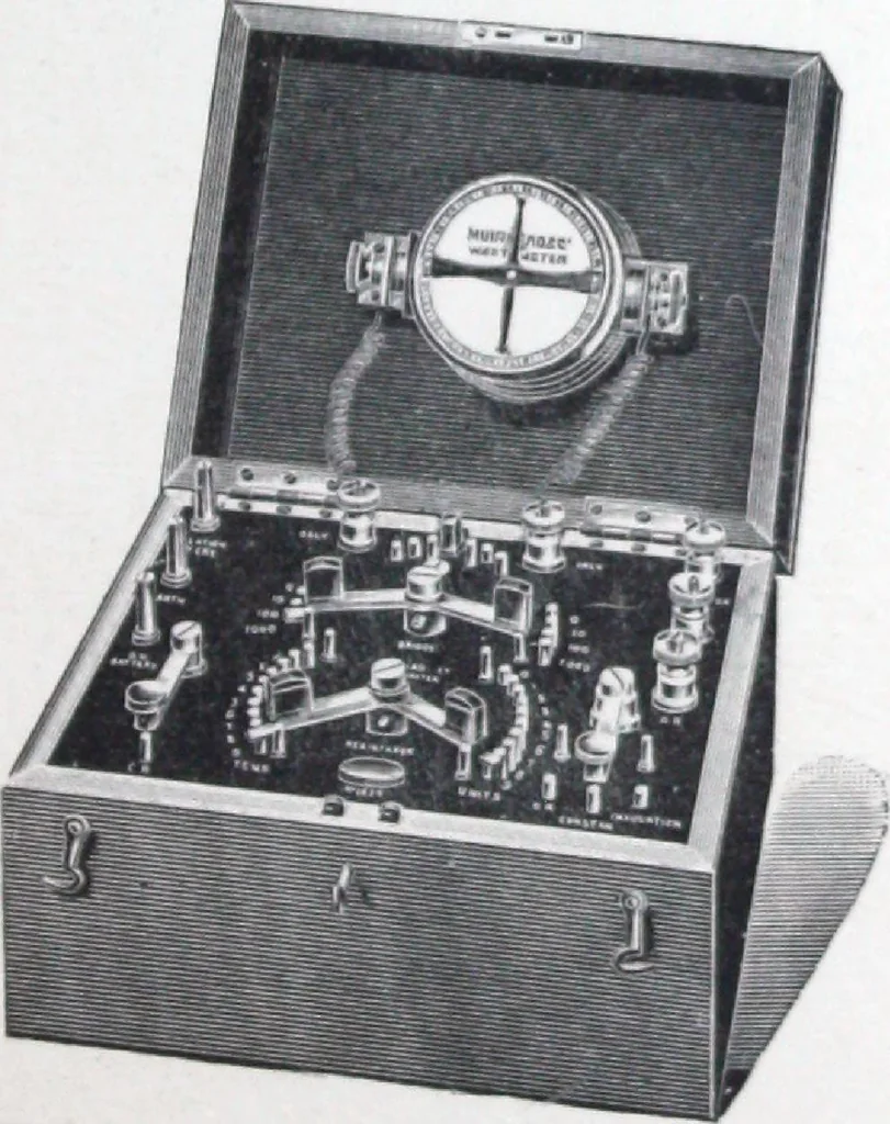 An illustration from Muirhead & Co., electrical engineers & contractors and manufacturers of electrical & telegraphic apparatus., 1893, leaf 36