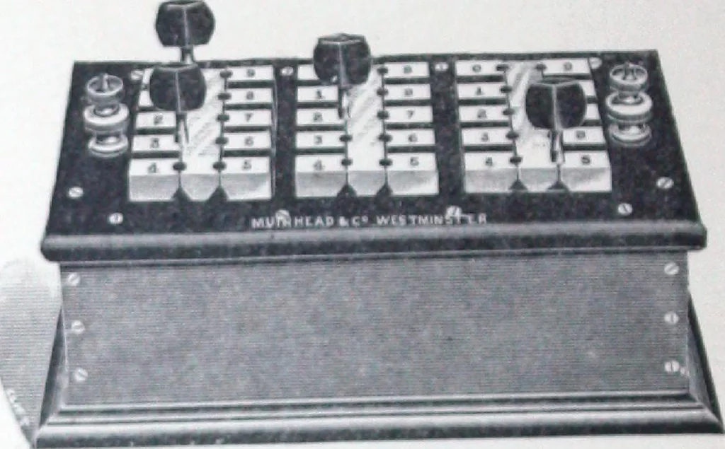 An illustration from Muirhead & Co., electrical engineers & contractors and manufacturers of electrical & telegraphic apparatus., 1893, leaf 37