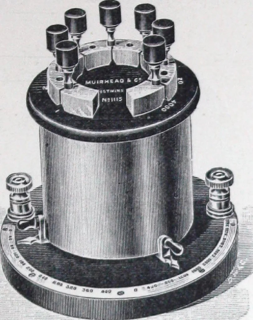 An illustration from Muirhead & Co., electrical engineers & contractors and manufacturers of electrical & telegraphic apparatus., 1893, leaf 38