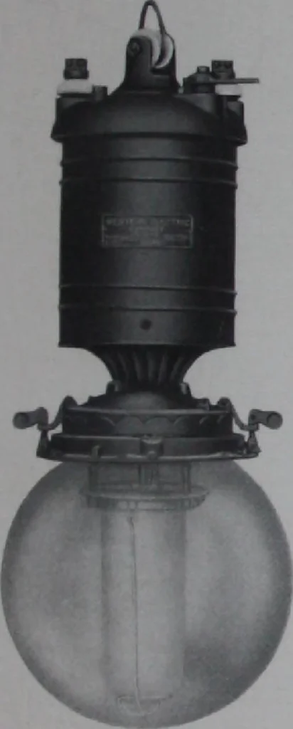 An illustration from Multiple series and constant current arc lamps for direct current circuits., 1907, leaf 10