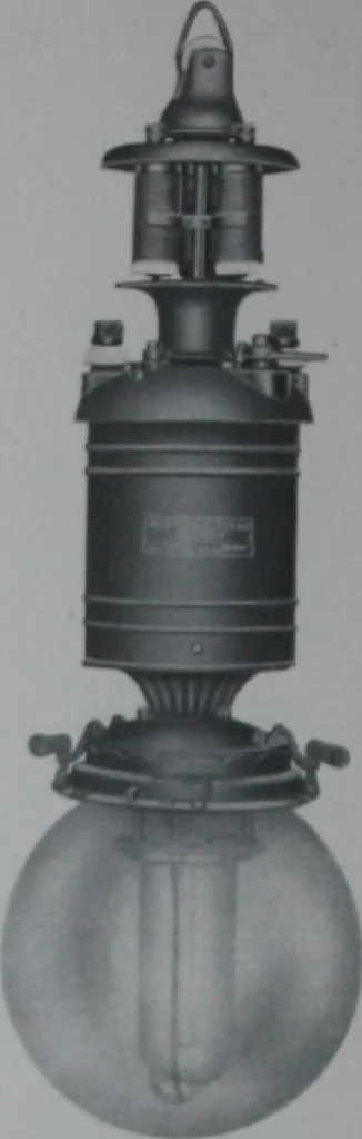 An illustration from Multiple series and constant current arc lamps for direct current circuits., 1907, leaf 11