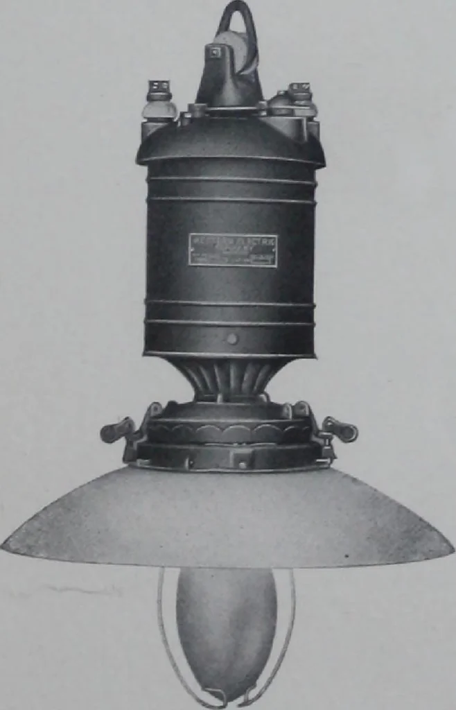 An illustration from Multiple series and constant current arc lamps for direct current circuits., 1907, leaf 18