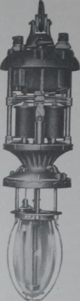 An illustration from Multiple series and constant current arc lamps for direct current circuits., 1907, leaf 25