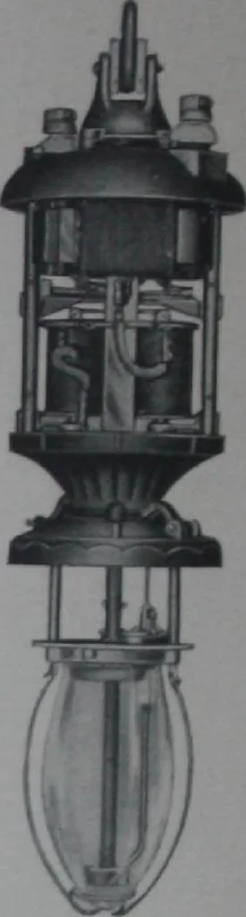 An illustration from Multiple series and constant current arc lamps for direct current circuits., 1907, leaf 25