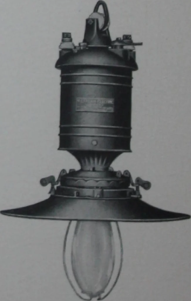 An illustration from Multiple series and constant current arc lamps for direct current circuits., 1907, leaf 25