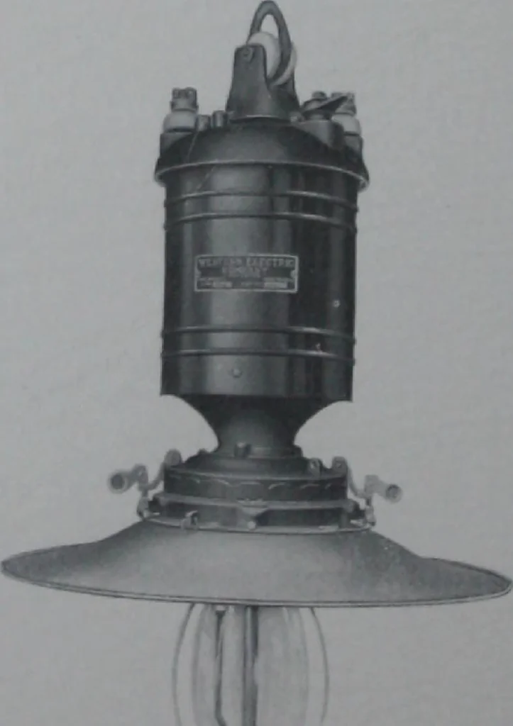 An illustration from Multiple series and constant current arc lamps for direct current circuits., 1907, leaf 41