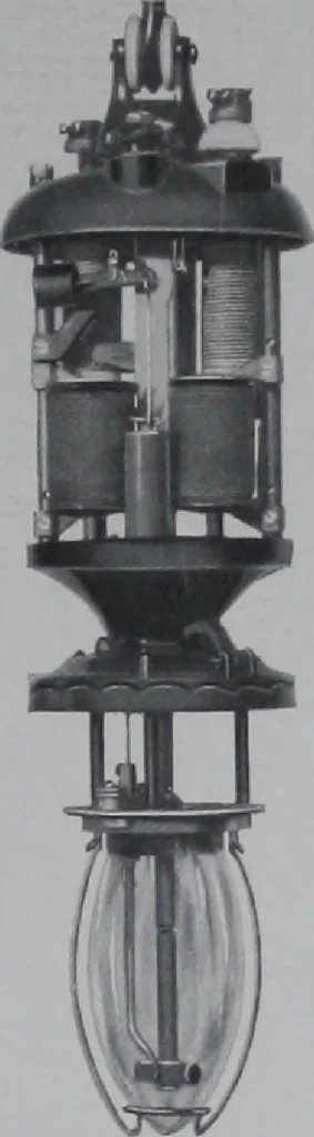 An illustration from Multiple series and constant current arc lamps for direct current circuits., 1907, leaf 42
