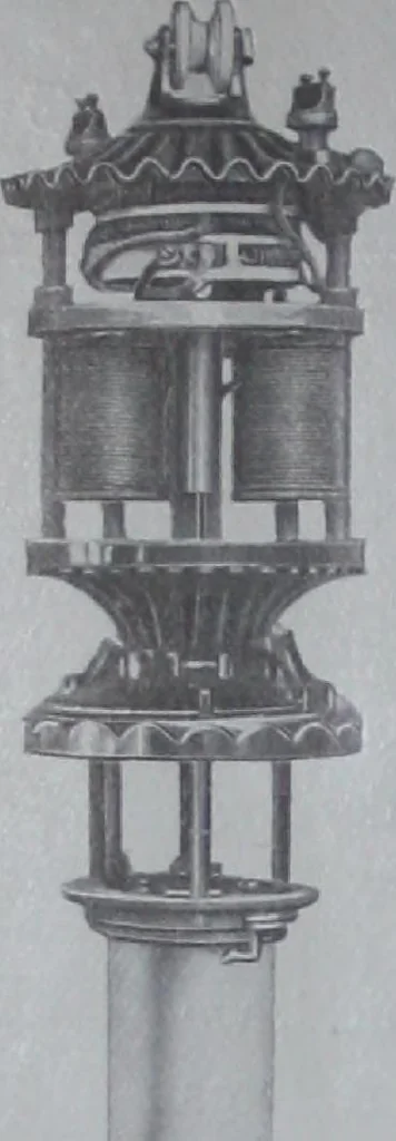 An illustration from Multiple series and constant current arc lamps for direct current circuits., 1907, leaf 57