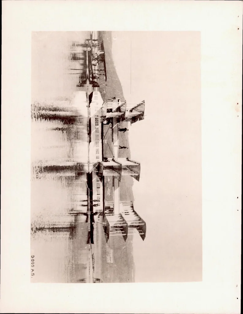 An illustration from The Caproni Seaplane, 1921, leaf 15