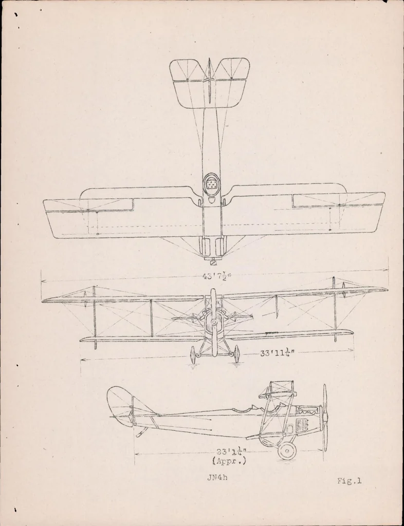 An illustration from A Preliminary Study of Airplane Performance, 1922, leaf 8