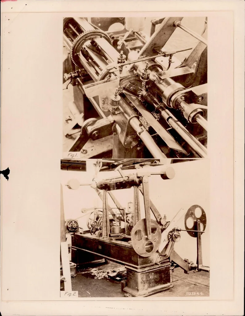 An illustration from The Nichols Wing Cutting Equipment, 1923, leaf 7