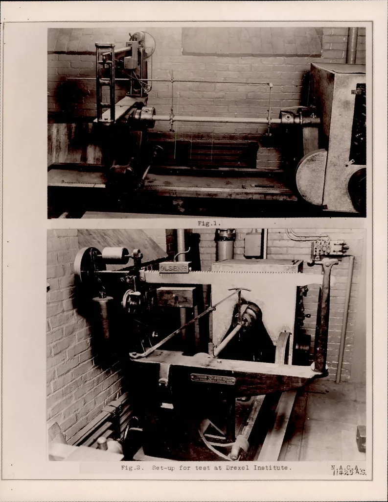 An illustration from Torsional Strength of Nickel Steel and Duralumin Tubing as Affected by the Ratio of Diameter to Gage Thickness, 1924, leaf 9