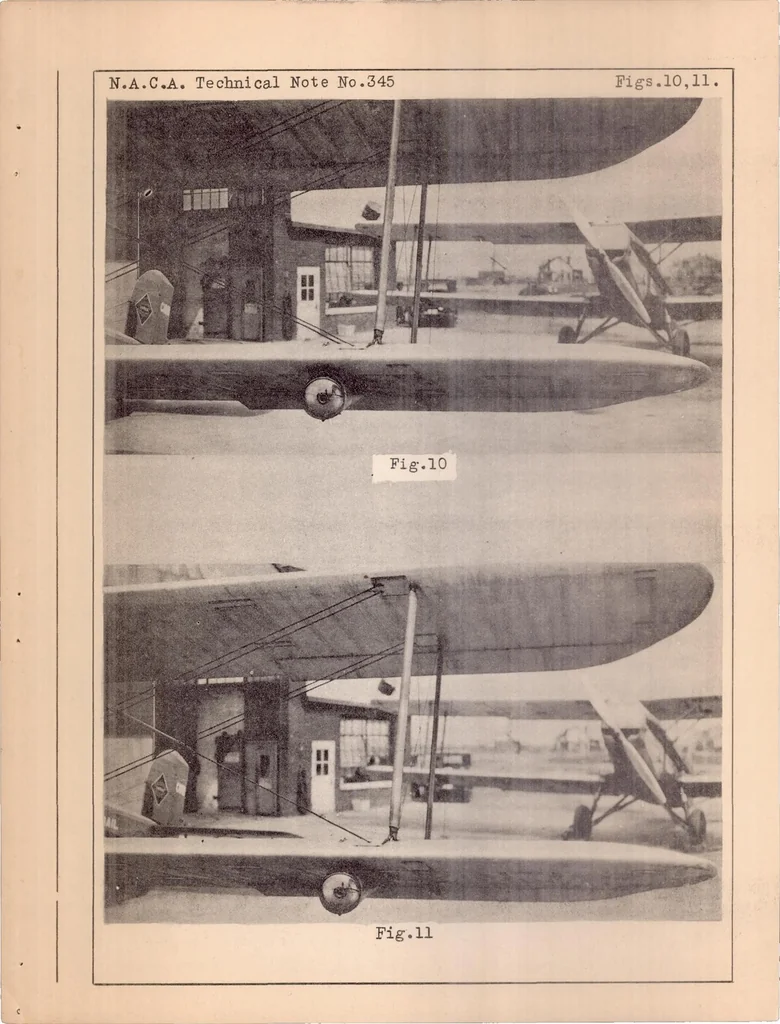 An illustration from The Prevention of the Ice Hazard on Airplanes, 1930, leaf 29