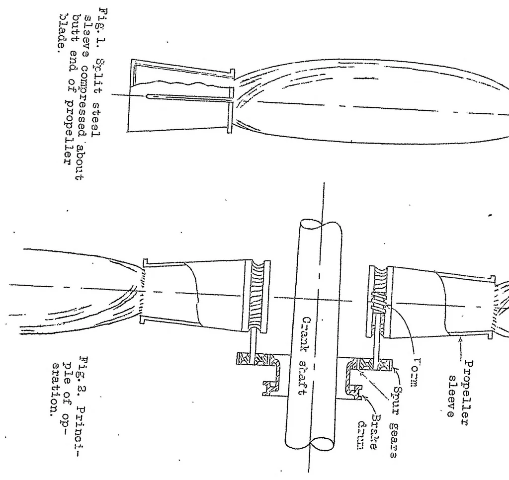 An illustration from The "Universal propeller": built by Paragon Engineers, Inc., Baltimore, Md, 1922, leaf 7