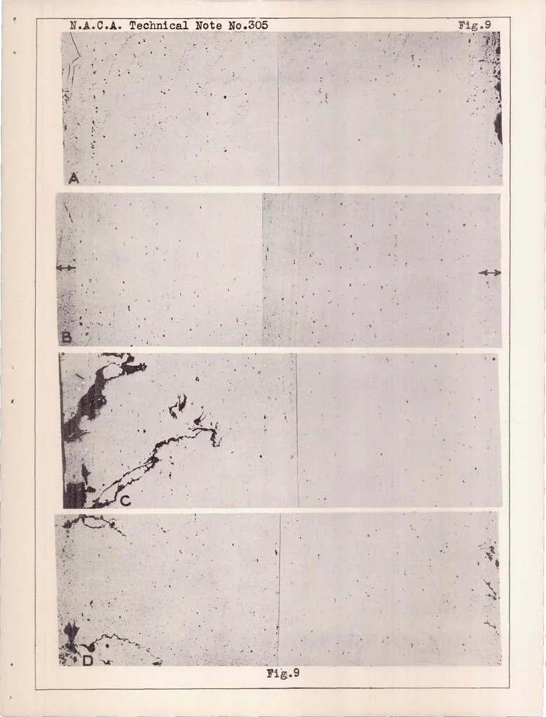 An illustration from Corrosion Embrittlement of Duralumin VI The Effect of Corrosion Accompanied by Stress on the Tensile Properties of Sheet Duralumin, 1929, leaf 32
