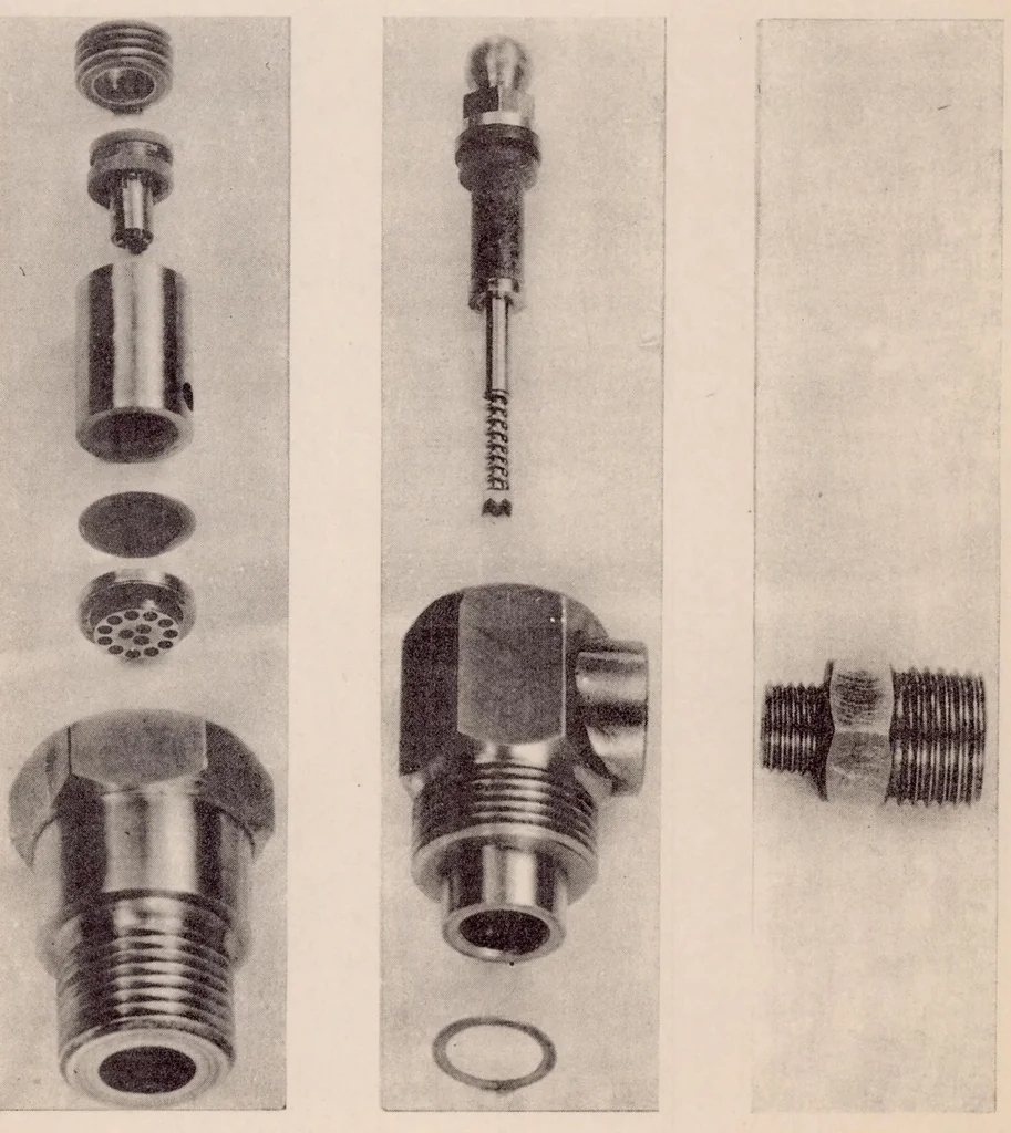An illustration from A Balanced Diaphragm Type of Maximum Cylinder Pressure Indicator, 1930, leaf 10