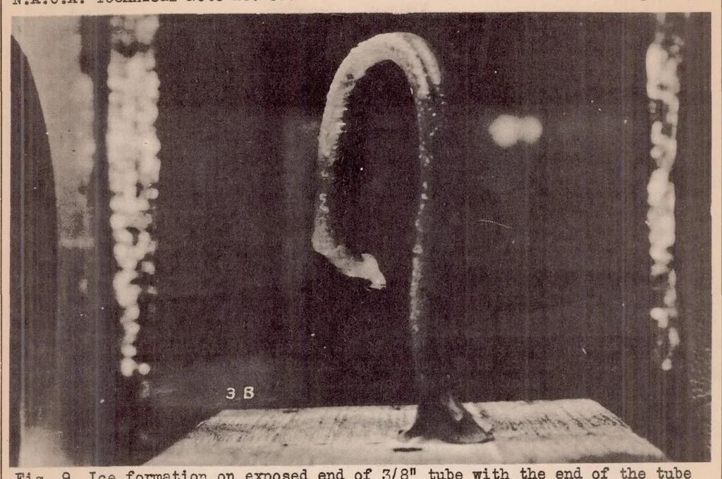 An illustration from The Prevention of Ice Formation on Gasoline Tank Vents, 1931, leaf 17