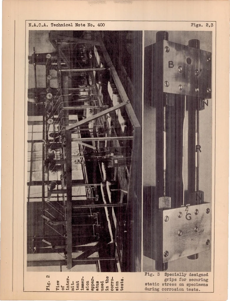 An illustration from Advantages of Oxide Films as Bases for Aluminum Pigmented Surface Coatings for Aluminum Alloys, 1931, leaf 18