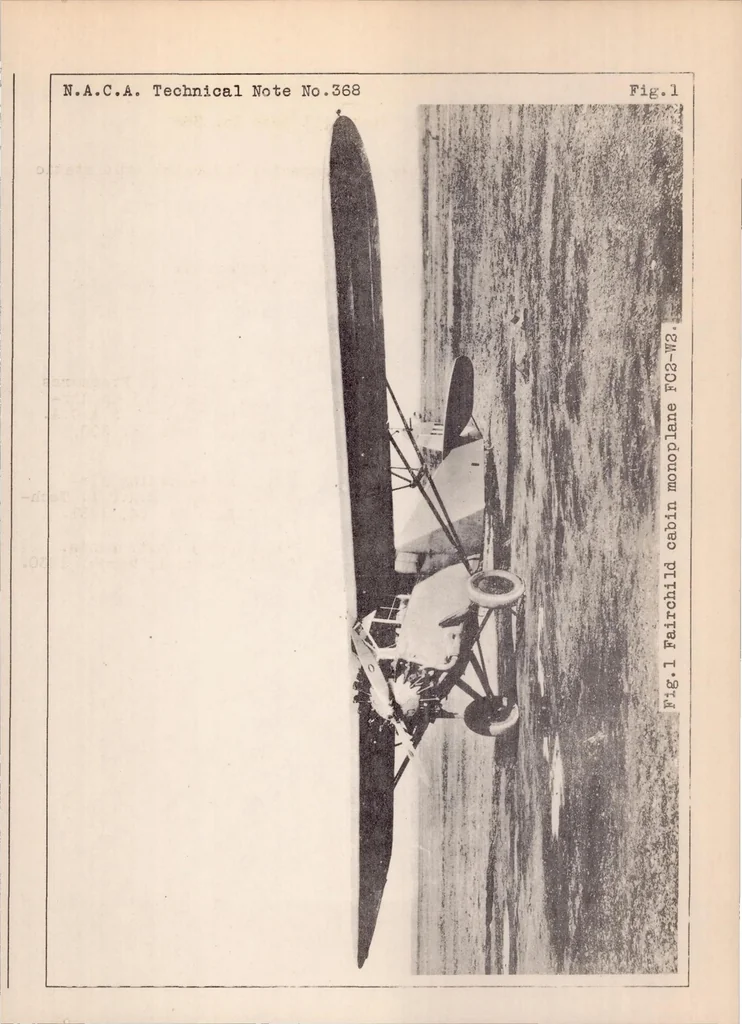 An illustration from The variation in pressure in the cabin of an airplane in flight, 1931, leaf 7