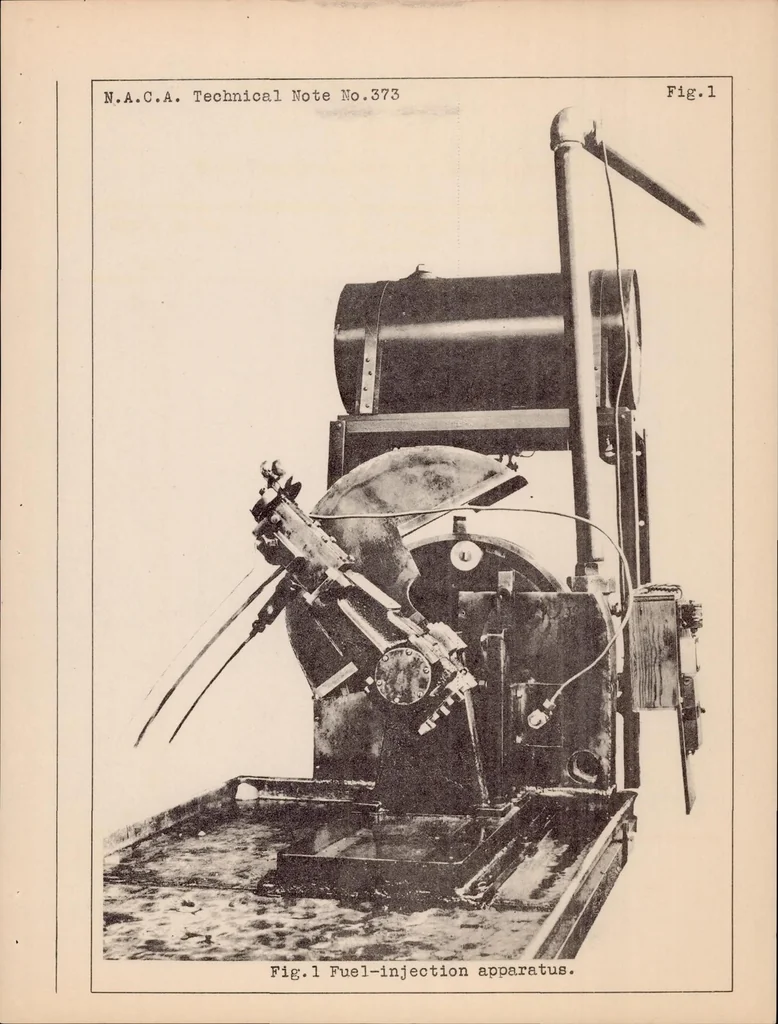 An illustration from Investigation of the Discharge Rate of a Fuel-injection System, 1931, leaf 12