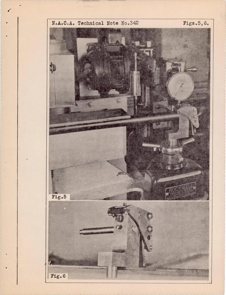An illustration from Identification of Aircraft by Rockwell Test, 1930, leaf 11