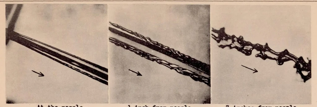 An illustration from Preliminary Photomicrographic Studies of Fuel Sprays, 1932, leaf 10
