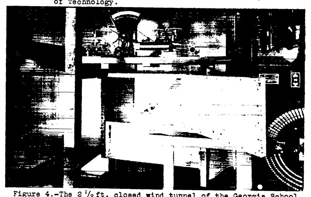 An illustration from Experimental verification of Theodorsen's theoretical jet-boundary correction factors, 1934, leaf 28