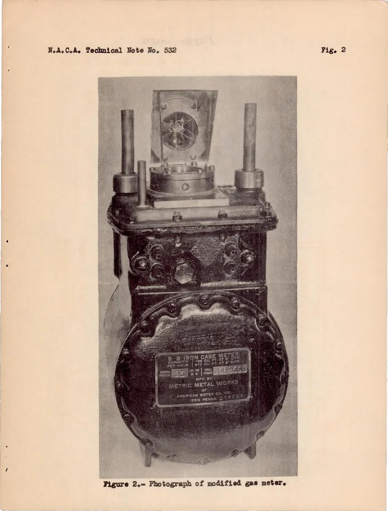An illustration from Method of Testing Oxygen Regulators, 1935, leaf 9