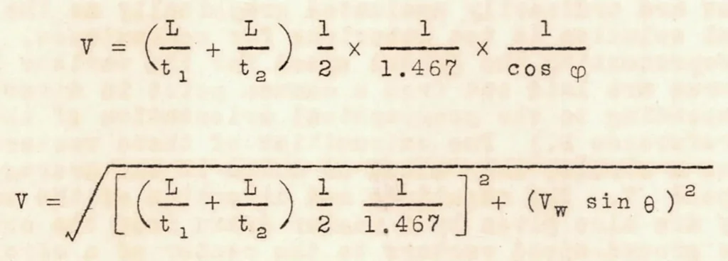 An illustration from The Measurement of Air Speed in Airplanes, 1937, leaf 13