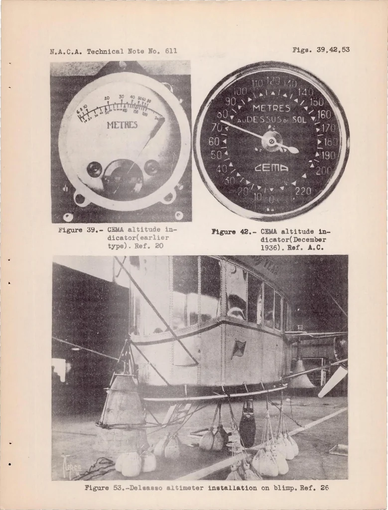 An illustration from The Sonic Altimeter for Aircraft, 1937, leaf 122