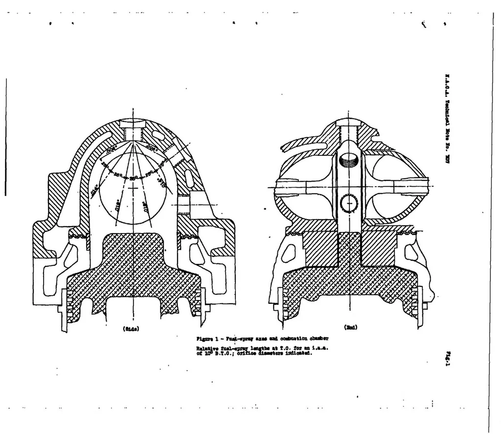 An illustration from Compression-ignition engine performance with undoped and doped fuel oils and alcohol mixtures, 1939, leaf 16