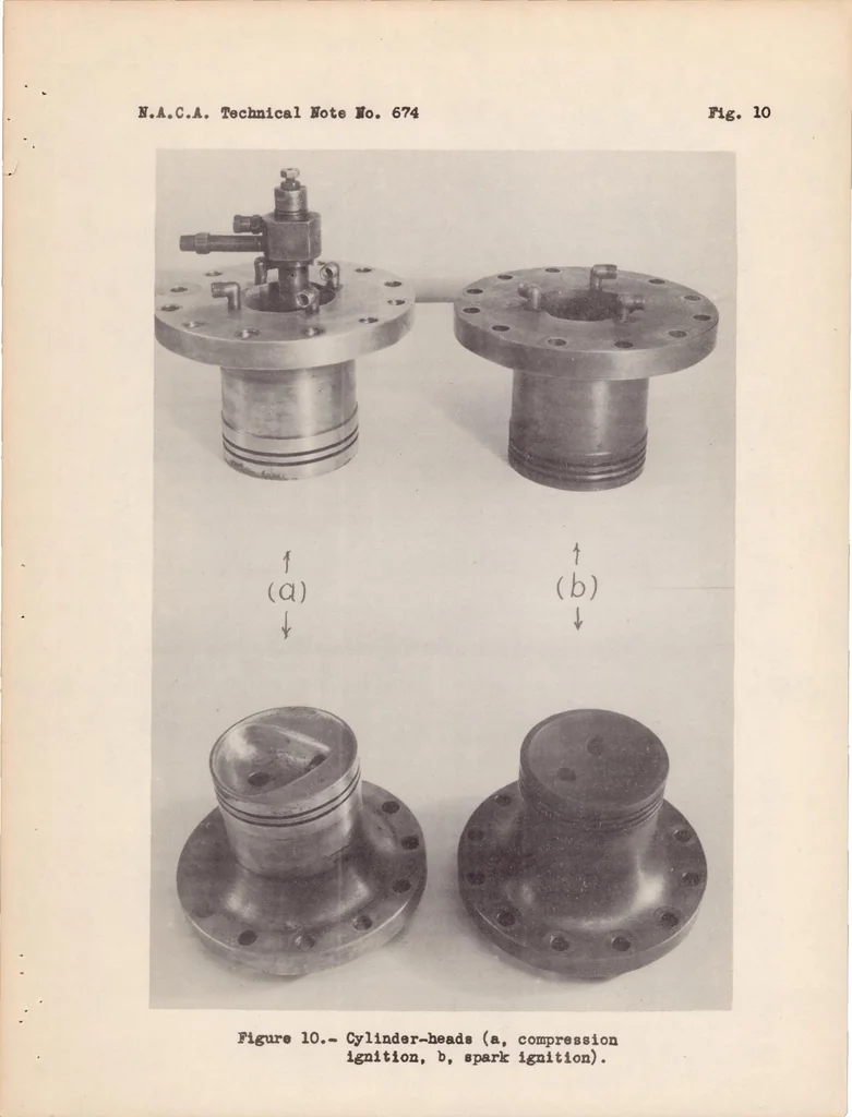 An illustration from Scavenging a Piston-ported Two-stroke Cylinder, 1938, leaf 31