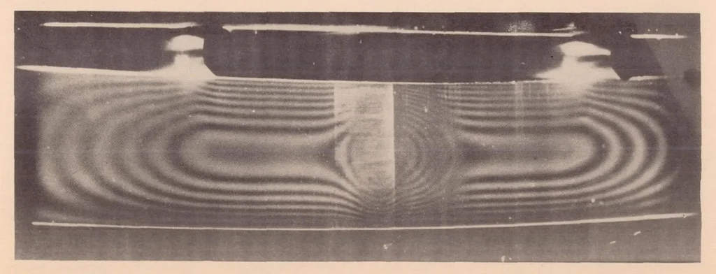An illustration from Photoelastic Analysis of Three-dimensional Stress Systems Using Scattered Light, 1939, leaf 24