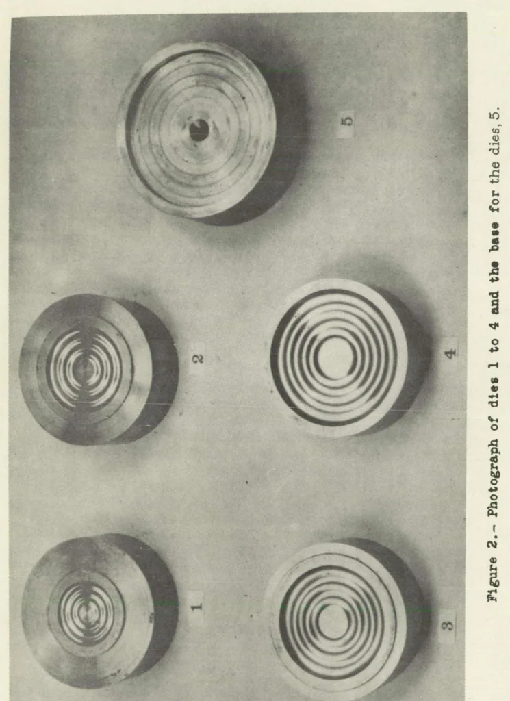 An illustration from Corrugated metal diaphragms for aircraft pressure-measuring instruments, 1939, leaf 32