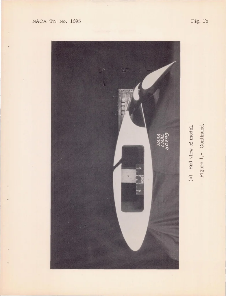 An illustration from Wind-tunnel Investigation of the NACA 654-421 Airfoil Section with a Double Slotted Flap and Boundary Layer Control by Suction, 1947, leaf 14