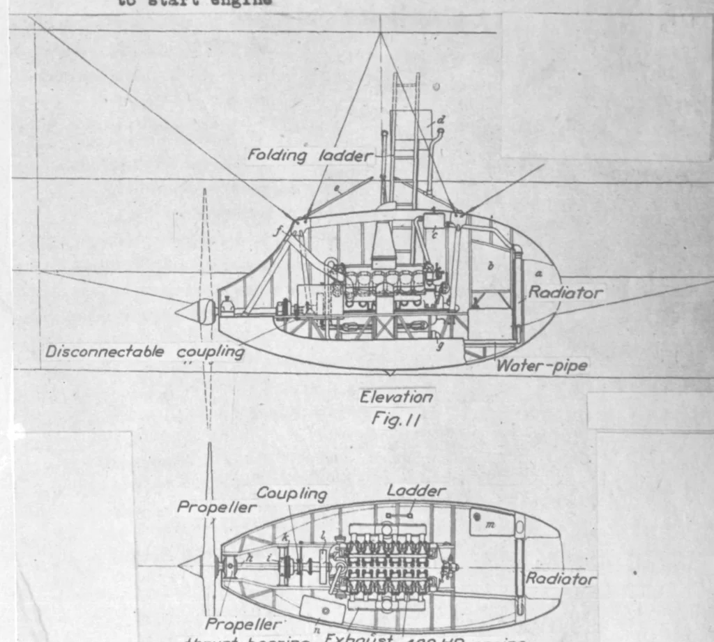 An illustration from The American airship ZR-3, 1924, leaf 16