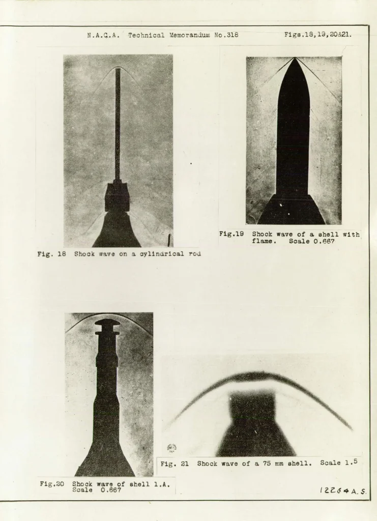 An illustration from High velocity wind tunnels : their application to ballistics, aerodynamics, and aeronautics, 1925, leaf 37