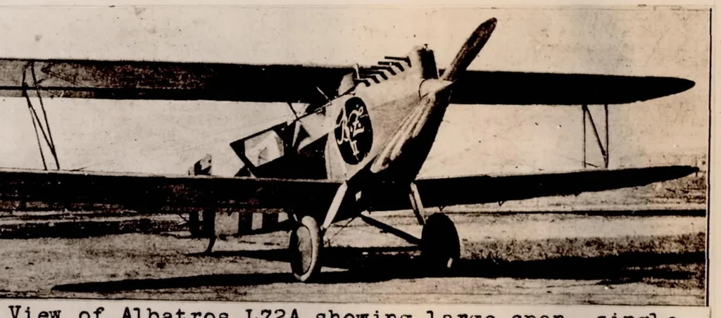 An illustration from The Albatros L 72A : a German Newspaper Carrier with Slotted Wings, 1926, leaf 5