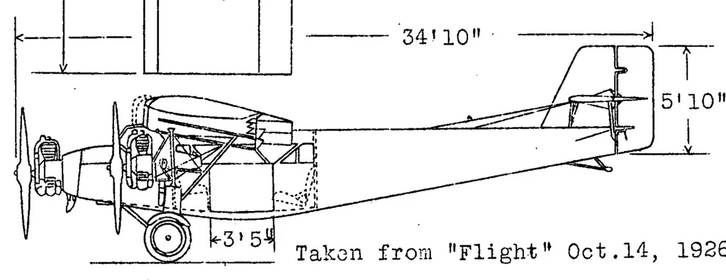 An illustration from The Handley Page "Hamlet", 1926, leaf 8
