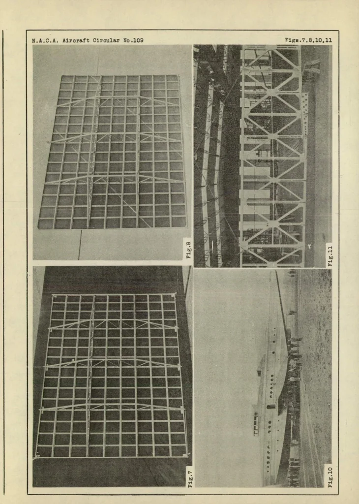 An illustration from The Dornier "Do.X" flying boat (German) : a giant high-wing monoplane, 1930, leaf 19