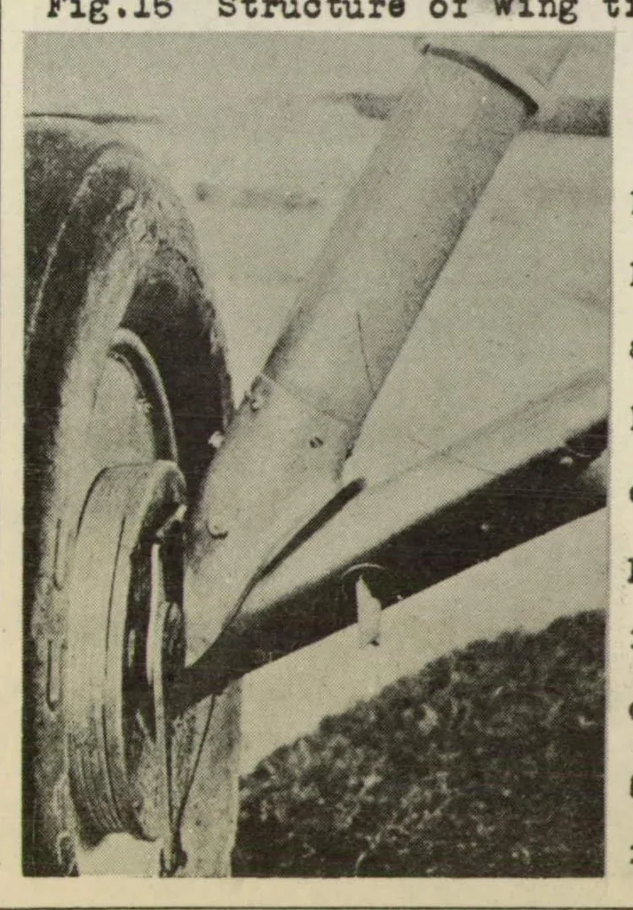 An illustration from The "Potez 39" observation airplane (French) : an all-metal high-wing two-seat monoplane, 1930, leaf 9
